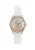 GUESS Analoog horloge ‘AVA’  goud / zilver / wit