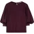 Wijnkleurige top met bisschopmouwen van Conquista