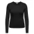 ONLY CARMAKOMA aansluitend gebreid top Plus Size – zwart