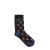 WE Fashion sokken met dierenprint donkerblauw