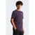 The North Face T-shirt Evolution NSE donkerpaars