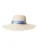 C&City Hoed  lichtbeige / royal blue/koningsblauw