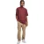 Urban Classics Heren Effen Tall T-shirt (Kersen)