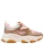 Steve Madden Privy chunky sneakers met strass roze/bruin