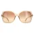 Calvin Klein zonnebril CK19561S 270 Crystal Beige Brown Gradiënt