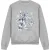 Disney Uniseks vrolijk, helder en vastgebonden in lichten mickey mouse heather sweatshirt voor volwassenen
