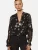love & roses Blouse  goud / zwart