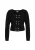 DreiMaster Vintage Gebreid vest ‘Vintage’  zwart
