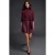 TRENDYOLMİLLA Dames Bordeaux Effen Kort / Mini A-lijn Rokken