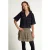 LOOXS 10sixteen denim boxy blousetop – donkerblauw