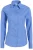 OLYMP Tendenz Regular Fit Dames Overhemd blauw, Effen