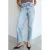 Mango straight leg jeans – lichtblauw