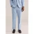 WE Fashion regular pantalon lichtblauw