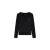 T-shirt met lange mouwen en V-hals en mini logo dames Guess