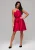 Ombre Cocktailjurk  rood