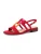 MARCO TOZZI Sandalen met riem  oranje / eosine / rood