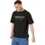 Everlast Heren T-shirt met camouflageprint en logo, relaxte pasvorm (Zwart)