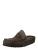 BIRKENSTOCK Muiltjes ‘Naples Wrapped’  donkerbruin
