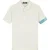 Malelions Men Captain Polo 2.0 | Off-White/Dusty Turquoise