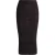 Boss Farmina gebreide midirok voor dames (Donkere Bourgogne)