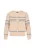 DreiMaster Maritim Gebreid vest  sand / turquoise / grijs / zwart