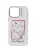 Karl Lagerfeld Smartphonehoesje ‘iPhone 16 Pro Max’  rood / zwart / transparant