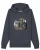 Watapparel Sweatshirt ‘Mountainbike und Berge’  antraciet / kaki / zwart / wit