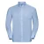 Russell Collection Heren Oxford Formeel Overhemd Met Lange Mouwen (Oxford Blauw)