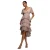 Damesjurk Goddiva High Low Tiered