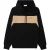 Lacoste Hoodie in blokjes voor heren (Zwart)