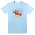 Disney Dames/Dames Cars Bliksem McQueen Katoenen Vriendje T-shirt (Babyblauw)