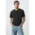 Mango Man slim fit T-shirt – zwart