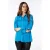 EsQualo Blouse Tapes Plumetis Petrol