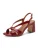 Tamaris Sandalen met riem  donkerrood