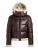 khujo Winterjas ‘Nessie2’  donkerlila / wolwit