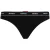 Hugo Dames-string met gemiddelde taillehoogte en normale pasvorm (Zwart, Wit)