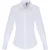 Premier Dames/dames Stretch Fit Poplin Blouse met lange mouwen (Wit)