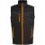Regatta Heren Navigate Gewatteerd Hybride Gilet (Zwart/Oranje Pop)