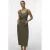 MAMALICIOUS zwangerschaps- en voedings maxi jurk groen