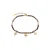Luxenter Armband van 925 sterling zilver en glanzende zirkonia met 18-karaats goudkleurige afwerking – Paila