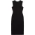 Ted Baker Manabdl Getailleerde Zwarte Midi-jurk