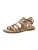 Tamaris Sandalen met riem  beige / sand / brons / zwart