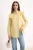 Trendyol Modest Dames Geel Effen Lang Regular fit Modest Overhemden