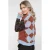 Geisha 64558-70 775 vest argyle toffee/brown/light blue