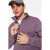 TRENDYOL MAN Heren Paars Dierenprint Lang Regular fit Sweatshirts