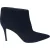 Gianvito Rossi Stiletto Enkellaarzen in Zwart Suède