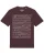 Watapparel Shirt ‘Doodle Dogs’  donkerrood / wit