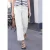 Street One Studio Dames Mid Waist broek met wijde pijpen in casual pasvorm in Wit