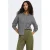 JDY gebreid vest met borduursels en wol – grijs
