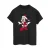 Disney Dames/Dames Minnie Mouse Kerst Vriendje T-shirt (Zwart, Zwart)